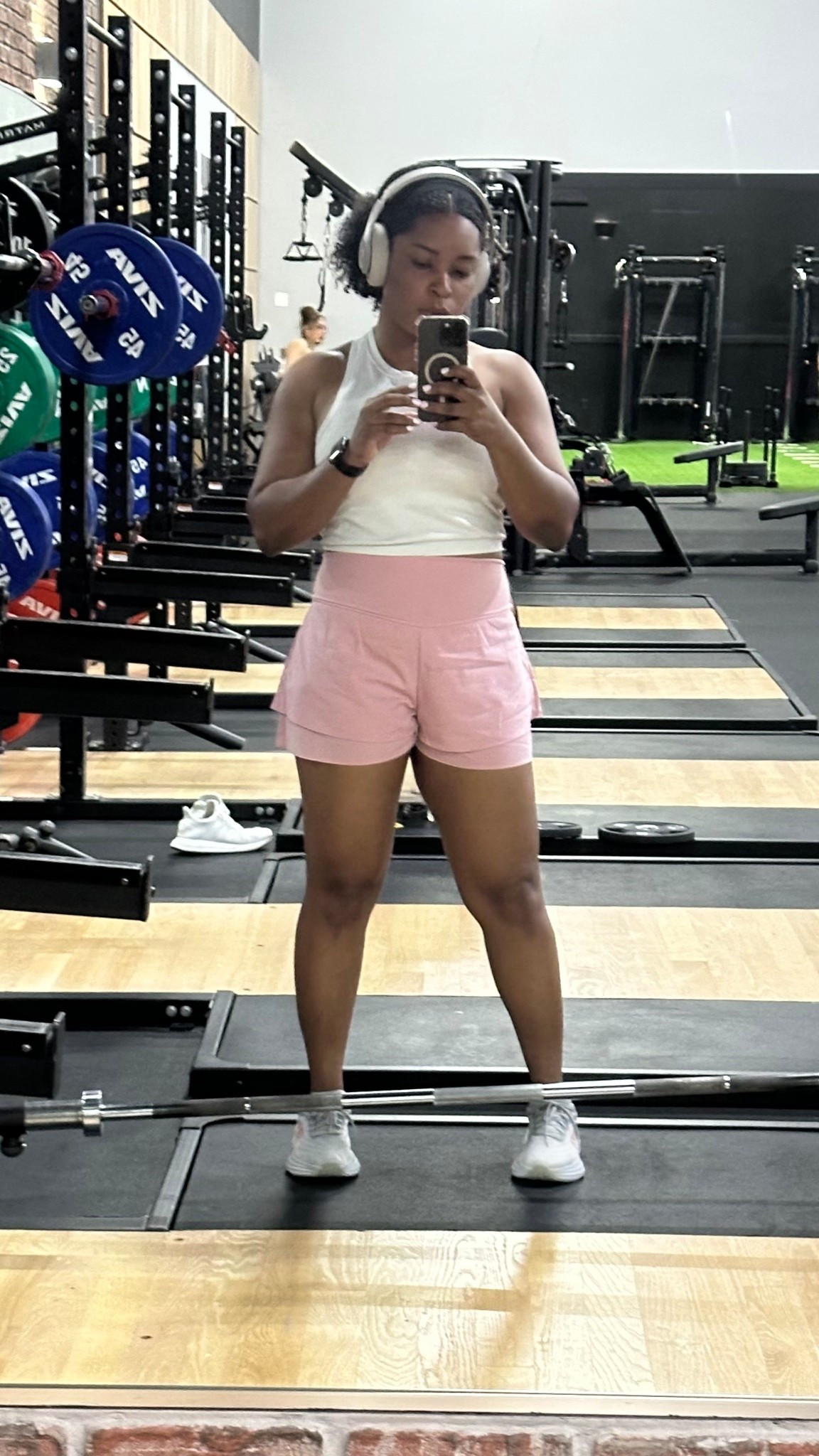 I saw a girl at the gym wearing these cute shorts and had to get some for myself! Love them! 

#LTKFindsUnder100 #LTKMidsize #LTKActive