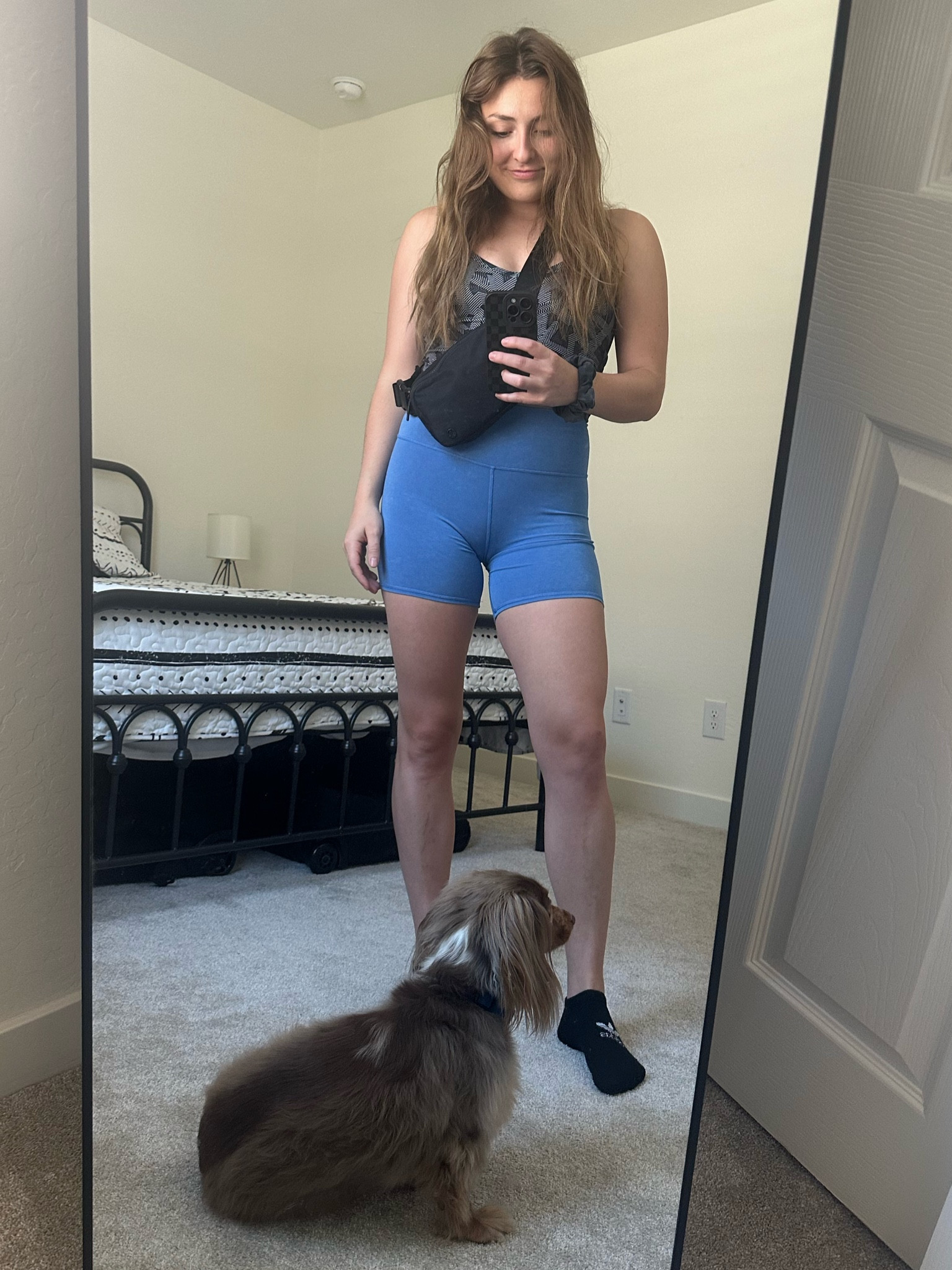 Couldn’t find a comfier pair of biker shorts than these Vuori ones! Absolutely love this color & they are great for working out. Squat & sweat proof! Ft. Woody who wanted to be in the pic 🤪


Vuori, activewear, biker shorts, women’s fitness wear 

#LTKActive