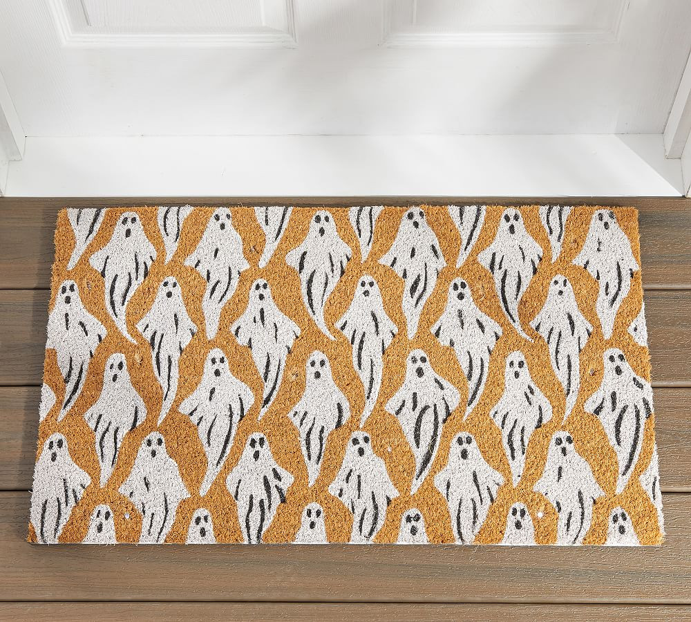 Ghost Light Up Doormat | Pottery Barn (US)