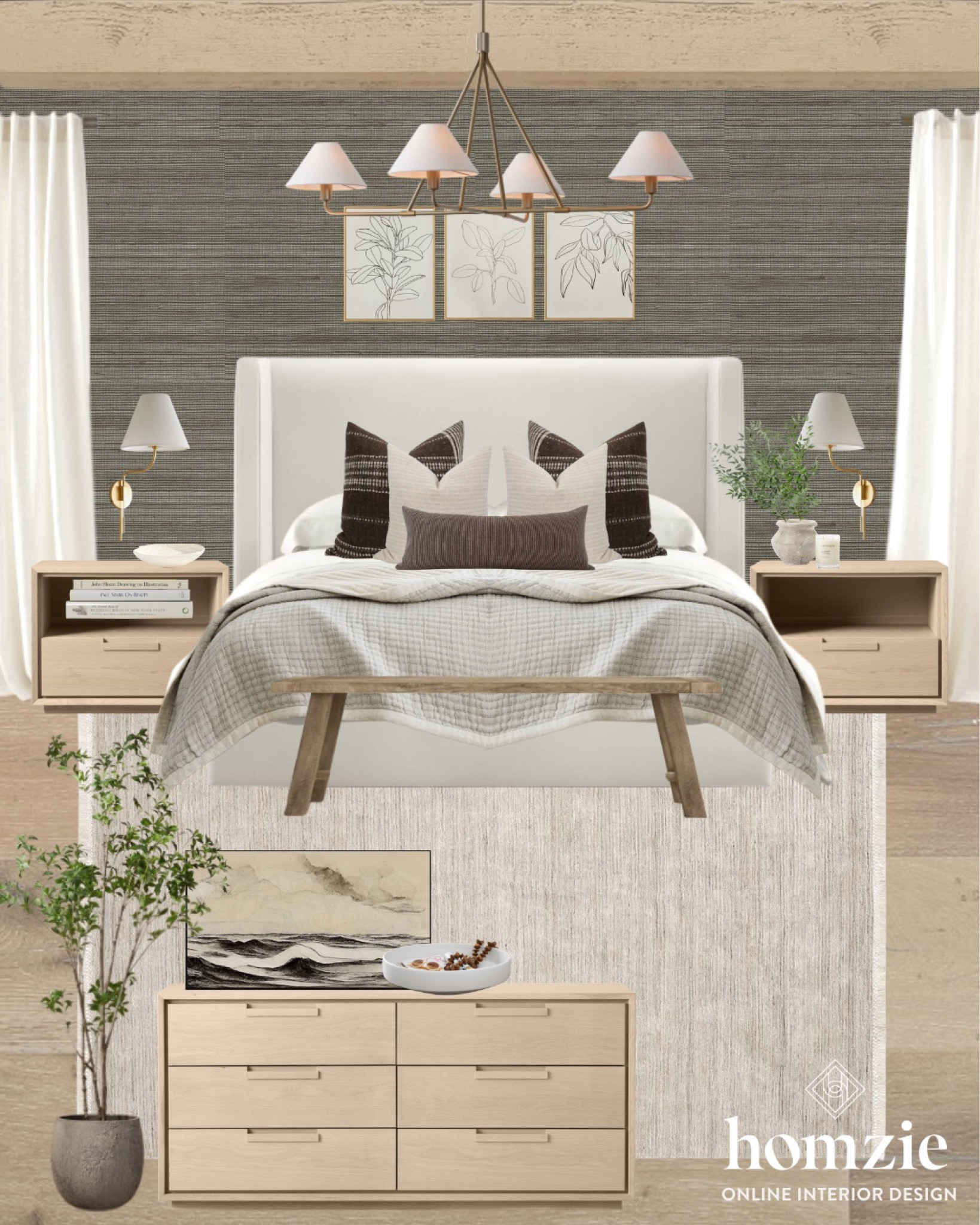 Loving the natural wood look in this modern farming bedroom design! 

#LTKunder100 #LTKhome #LTKfamily