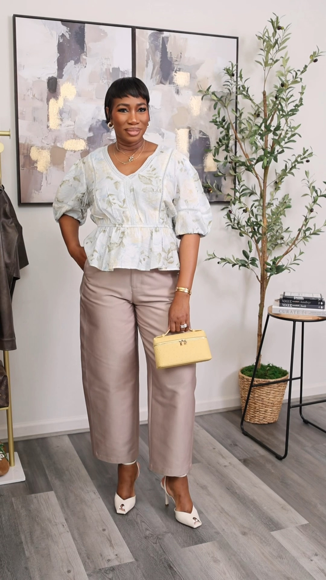 Spring OOTD 
This floral peplum top is spring perfection paired with this barrel style pants. 
Size large top
Size 12 pants


#LTKOver40 #LTKSeasonal #LTKootd