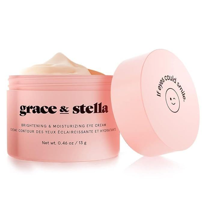 grace & stella Under Eye Cream For Dark Circles, Bags And Puffiness - Caffeine Eye Cream - Vegan ... | Amazon (US)