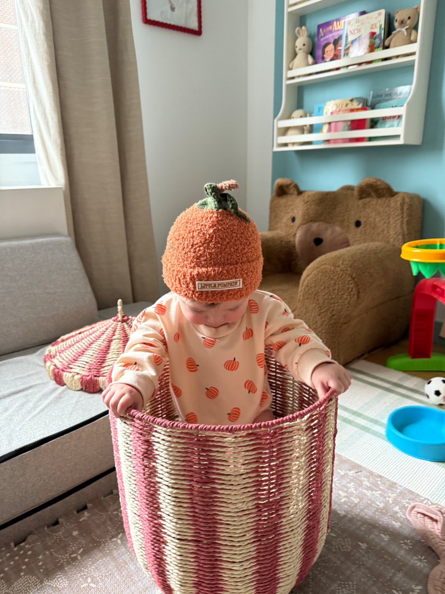 Fall outfit and basket 

#LTKHalloween #LTKSeasonal #LTKBaby