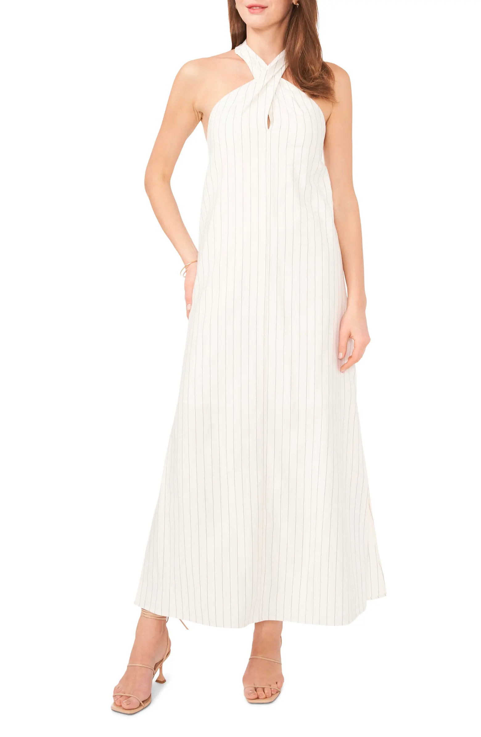 Twist Neck Maxi Dress | Nordstrom