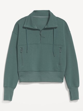 Dynamic Fleece 1/2-Zip Sweatshirt for Women | Old Navy (US)