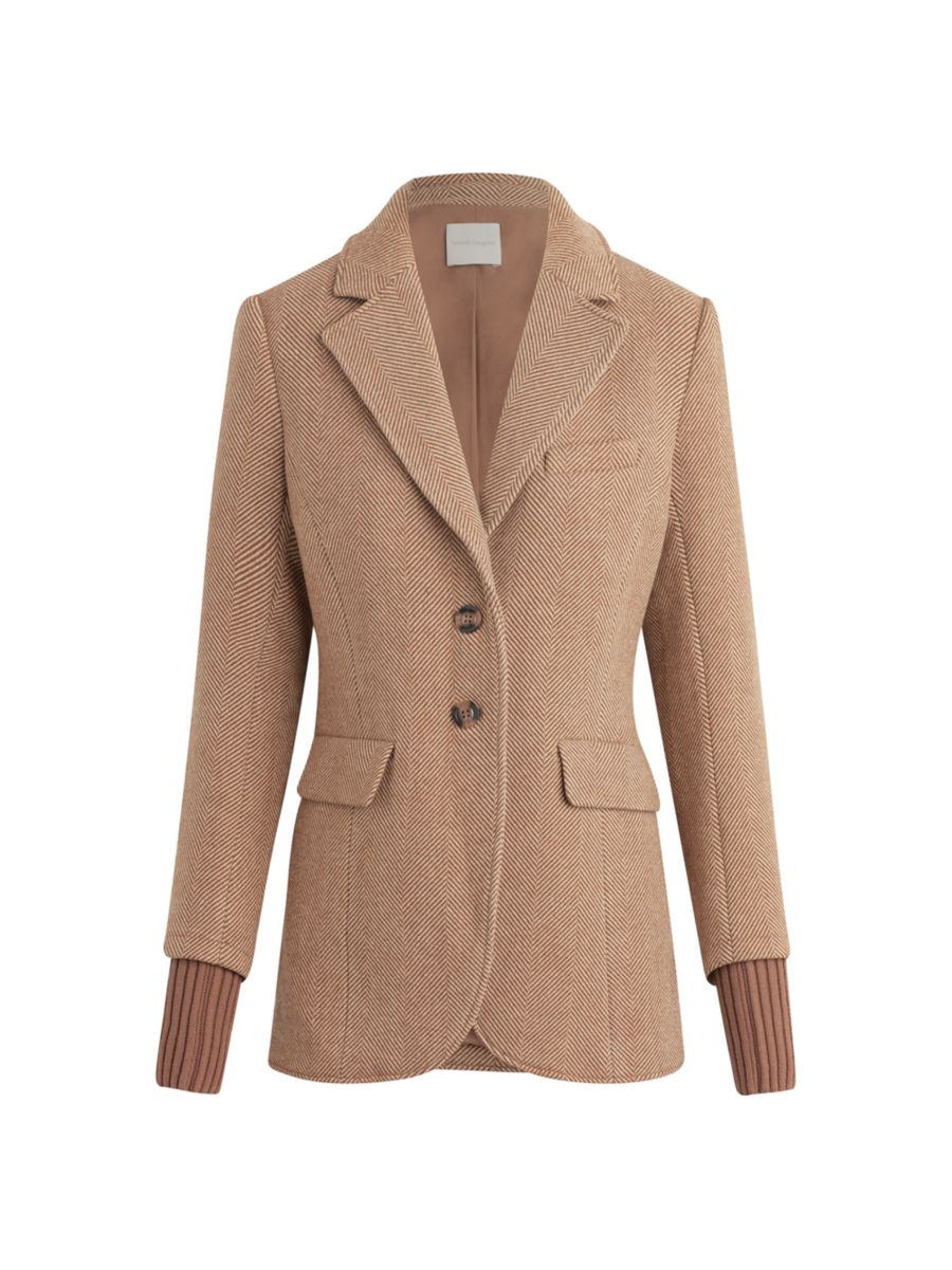 The City Wool-Blend Single-Breasted Blazer | Saks Fifth Avenue