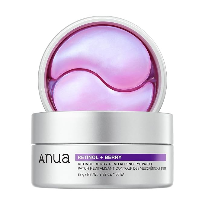 ANUA Retinol Berry Eye Patches, 60 Count | Amazon (US)