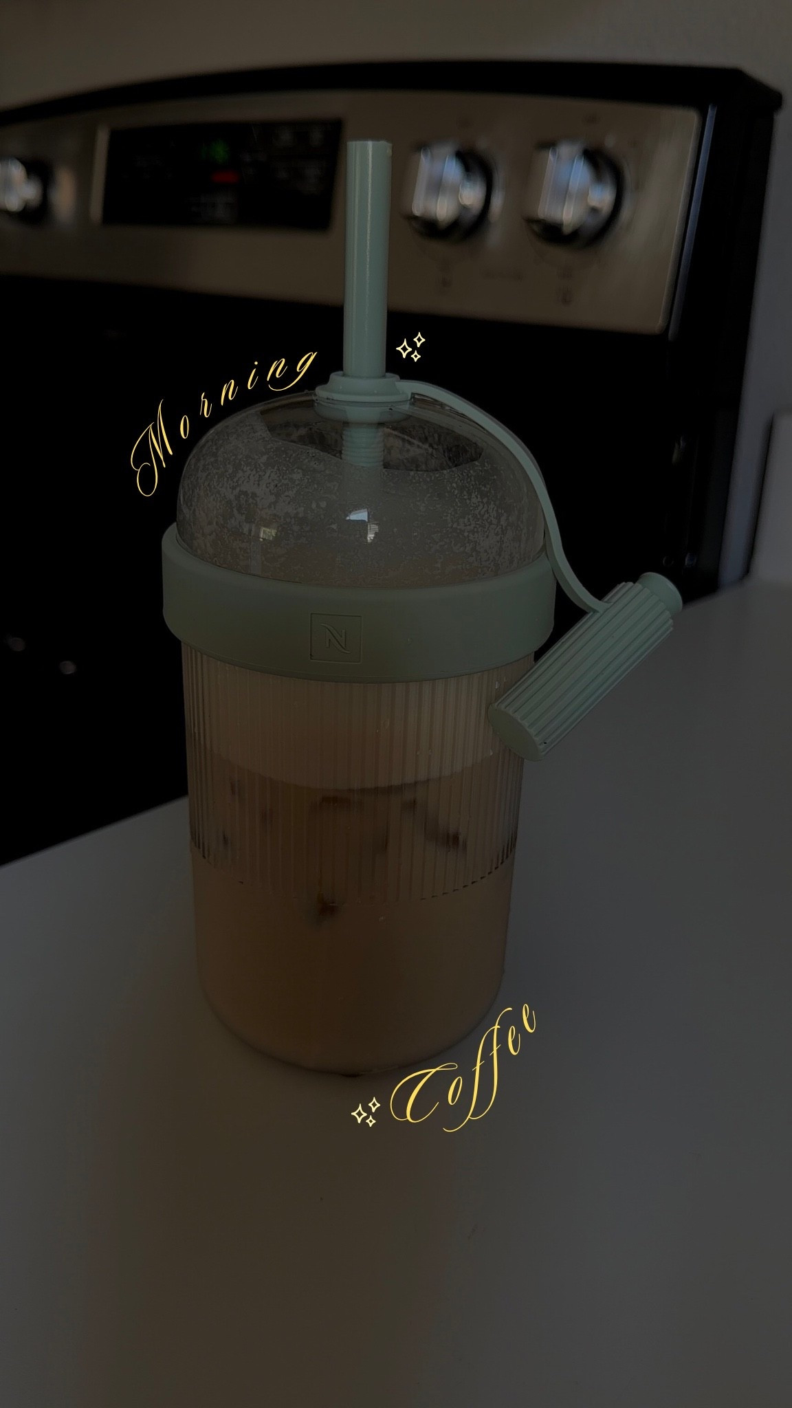 My new morning coffee bestie ☕✨

This Nespresso iced tumbler is perfect if you love iced lattes at home. It’s super lightweight, has a good grip, and fits a ton of ice without getting heavy. I’ve been using it every morning and it just makes the whole routine feel more 
put together 🤍

It comes in the cutest soft aqua shade too. Linking it for my coffee girlies ✨

#ltkhome #ltkkitchen #ltkmorningroutine #icedcoffeeathome #nespresso #coffeeaesthetic #homecoffeesetup #coffeegirlies #ltkappliances #kitchenessentials #morningvibes #softaesthetic #homebodyera #amazonhomefinds #drinkwarelove #coffeetime


#LTKGiftGuide #LTKFindsUnder50 #LTKSaleAlert