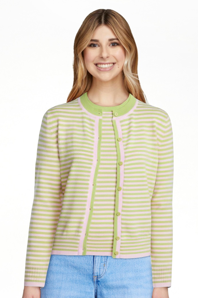 Free Assembly Women's and Women's Plus Solid, Stripe, & Print Classic Cozy Yarn Cardigan Sweater,... | Walmart (US)