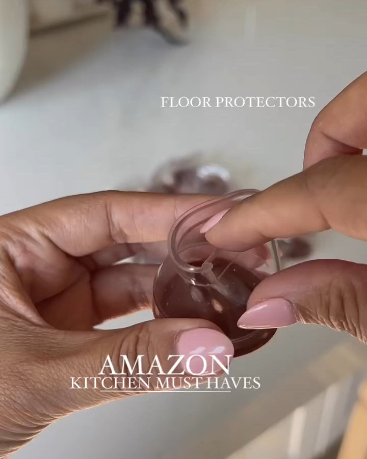 Amazon Kitchen Must-Haves. Love these floor protectors for my counter stools to prevent scratches & indentation to my floors. I've also used these small appliance kitchen sliders for quite sometime now and they're great to prevent any kind of scratches to my countertop! #amazon #amazongadget #kitchenfavorites 

#LTKFindsUnder100 #LTKHome #LTKFindsUnder50