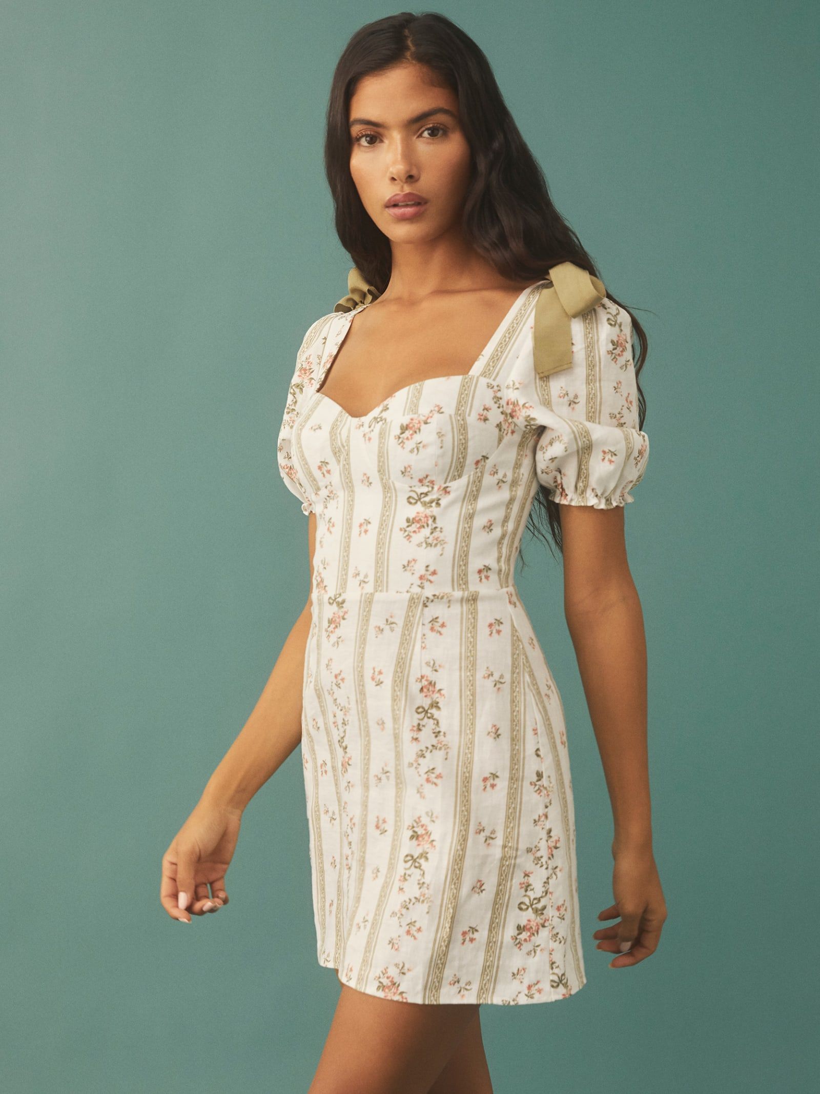 Spring Linen Dress | Reformation (US & AU)