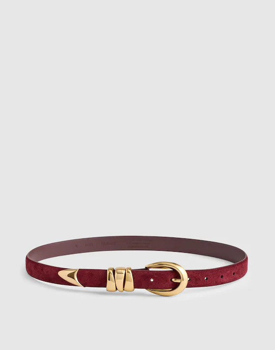 Triple Metal Keeper Belt | Madewell