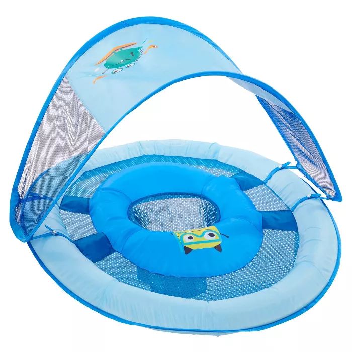 SwimWays Baby Spring Water Float - Blue | Target