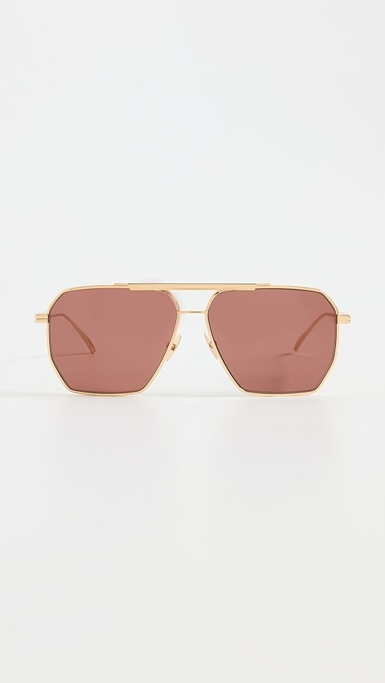 Geometric Navigator Sunglasses | Shopbop