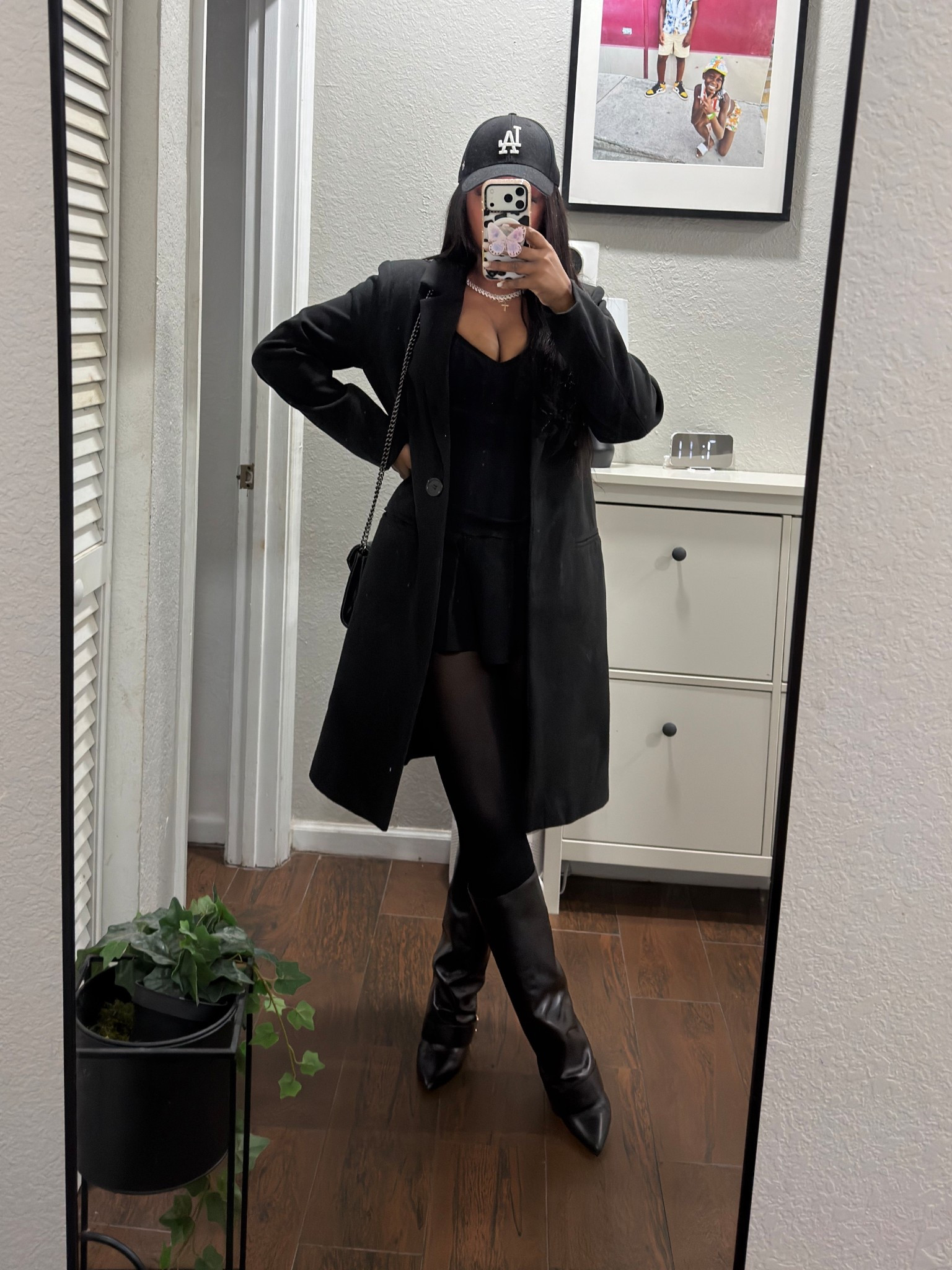 All Black Fall Outfit | Blazer + Thigh High Boots Look

all black outfit
blazer outfit women
thigh high boots outfit
fall outfit ideas
chic street style
date night outfit
black mini dress outfit

#LTKU #LTKootd #LTKgrwm