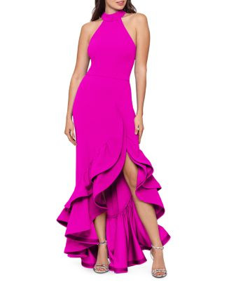 Racerback Ruffle Hem Gown - 100% Exclusive | Bloomingdale's (US)