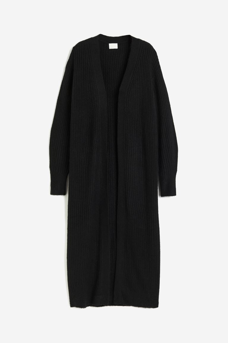 Long Cardigan - Black - Ladies | H&M US | H&M (US + CA)