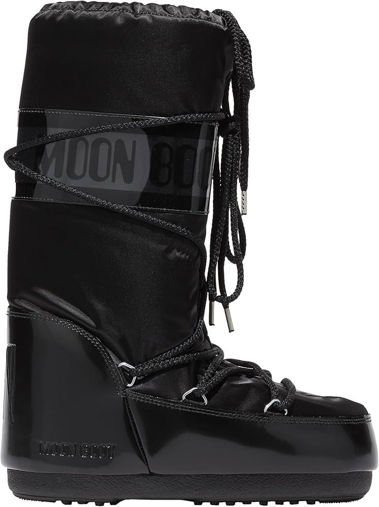 Amazon.com: Moon Boot, Icon Glance Unisex Boots, 42/44, Black : Luxury Stores | Amazon (US)