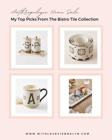 30% off all Anthropologie home products. My top picks from the Bistro Tile Collection. 

#LTKsalealert #LTKHoliday #LTKhome