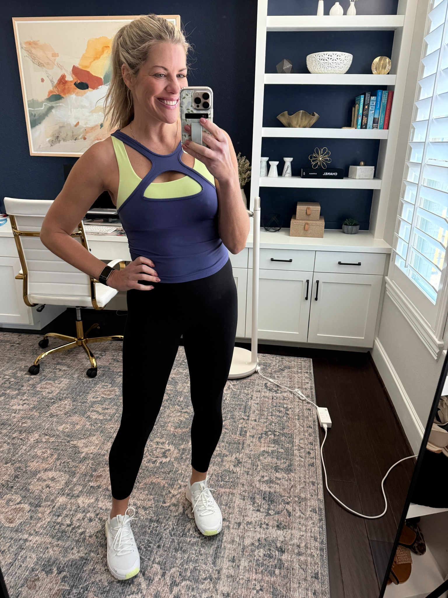 My OOTD for today's Pvolve workout! 

 #LTKootd #LTKfitnessgoals #LTKActive