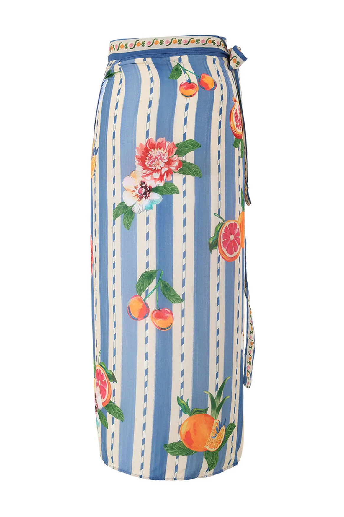 Zinna Pareo Cover-Up in Blue | Over The Moon