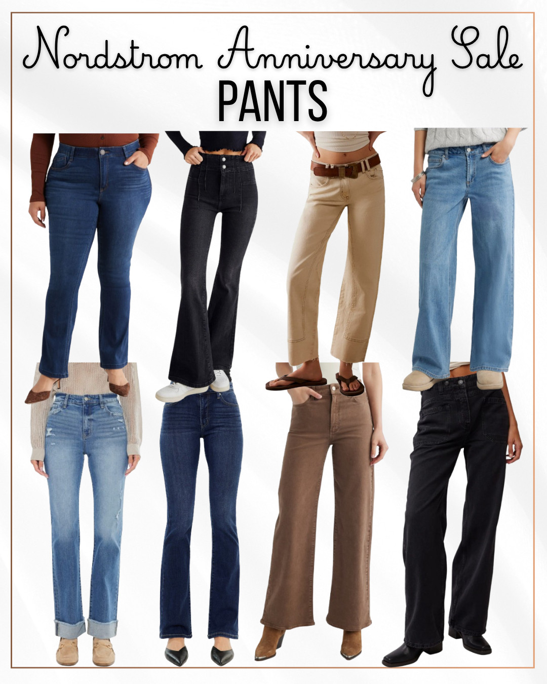 Nordstrom Anniversary Sale - Pants

ltkplussize / ltkmidsize / ltkgrwm / Nordstrom / Nordstrom anniversary sale / Nordstrom sale / nsale / Nordstrom anniversary sale 2026 / nsale 2026 / pants / denim / denim sale / jeans / Nordstrom denim / Nordstrom jeans / flare jeans / skinny jeans / bootcut jeans / barrel jeans / jeans sale / sale / sale alert / fall pants / fall denim / fall jeans / autumn pants / autumn denim / autumn jeans / fall outfit / fall outfits / autumn outfit / autumn outfits / ltkxnordstrom

#LTKootd #LTKSeasonal #LTKSaleAlert