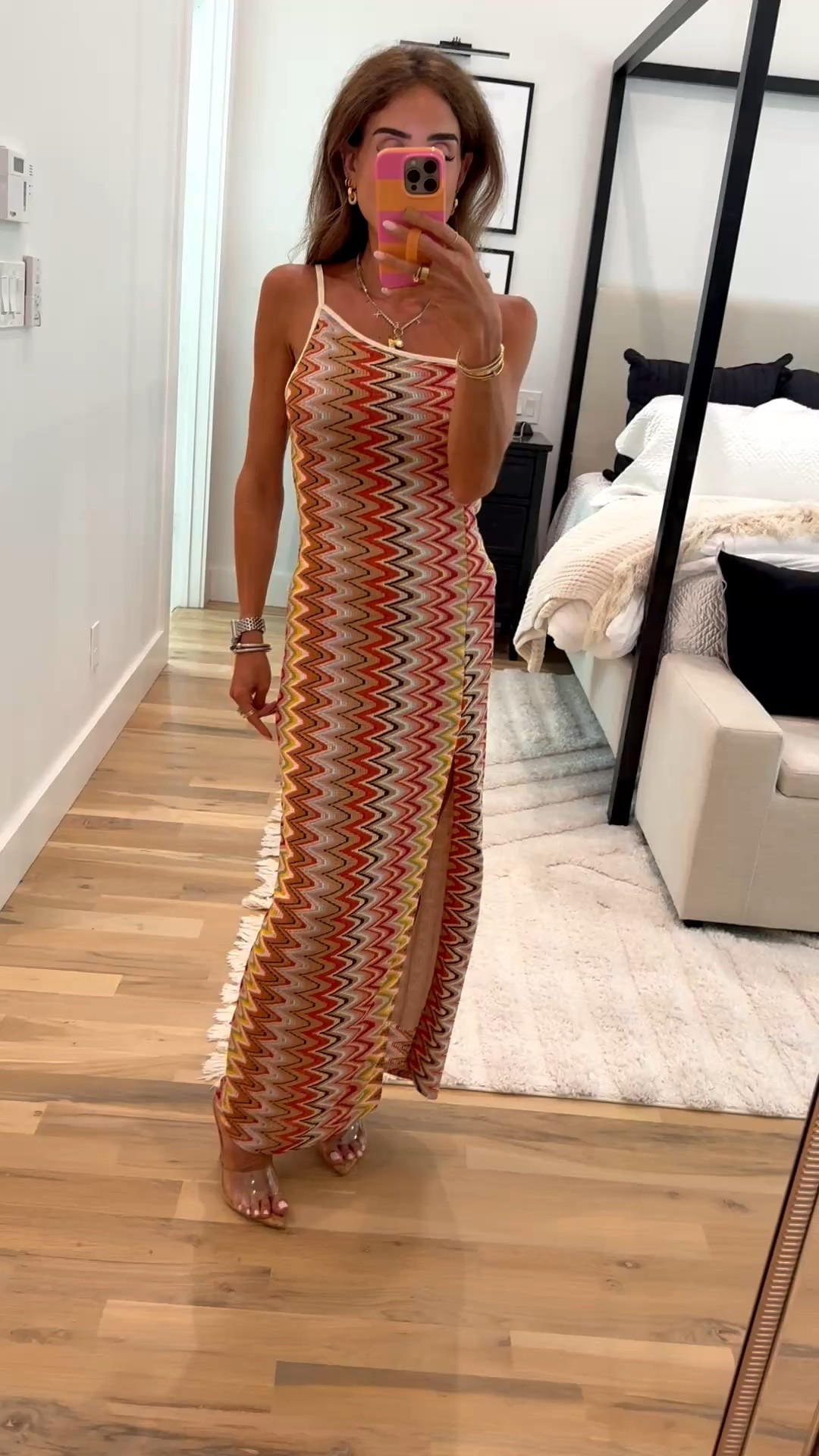 This dress looks just like missoni! I was shocked at the quality and how chic it looks. Wearing size xs - code belbel15 works for a code
Vacation outfit idea

#LTKPetite #LTKSaleAlert #LTKootd