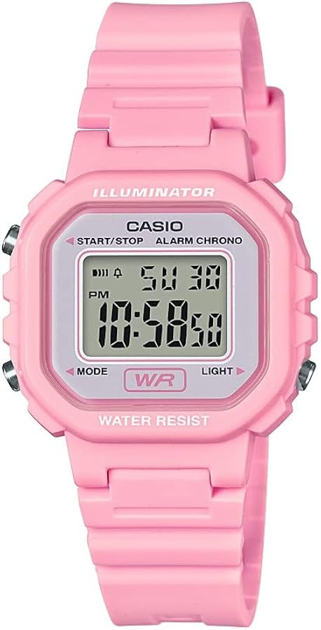 Casio LA20WH Series | Women's Digital Watch | Water Resistant | LED Light | Auto Calendar | Date ... | Amazon (US)