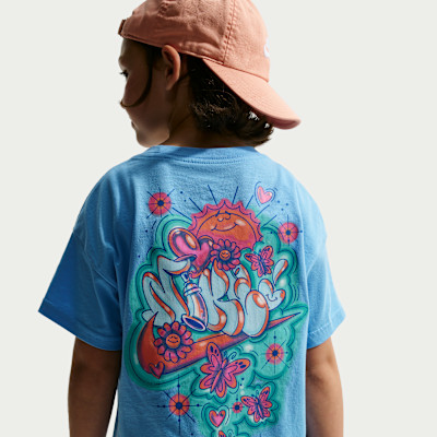 Nike Sportswear Big Kids' T-Shirt in Blue | II0922-412 | Nike (US)