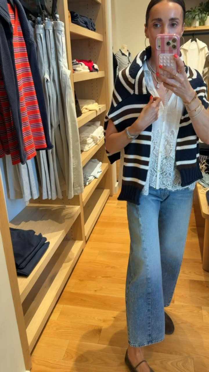 J.Crew striped sweater, early fall outfit

#LTKSaleAlert #LTKOver40 #LTKootd