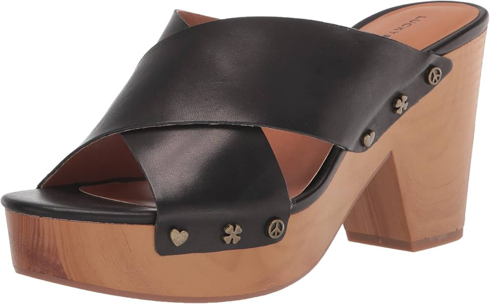 Lucky Brand Women's Takara High Heel Sandal Heeled | Amazon (US)