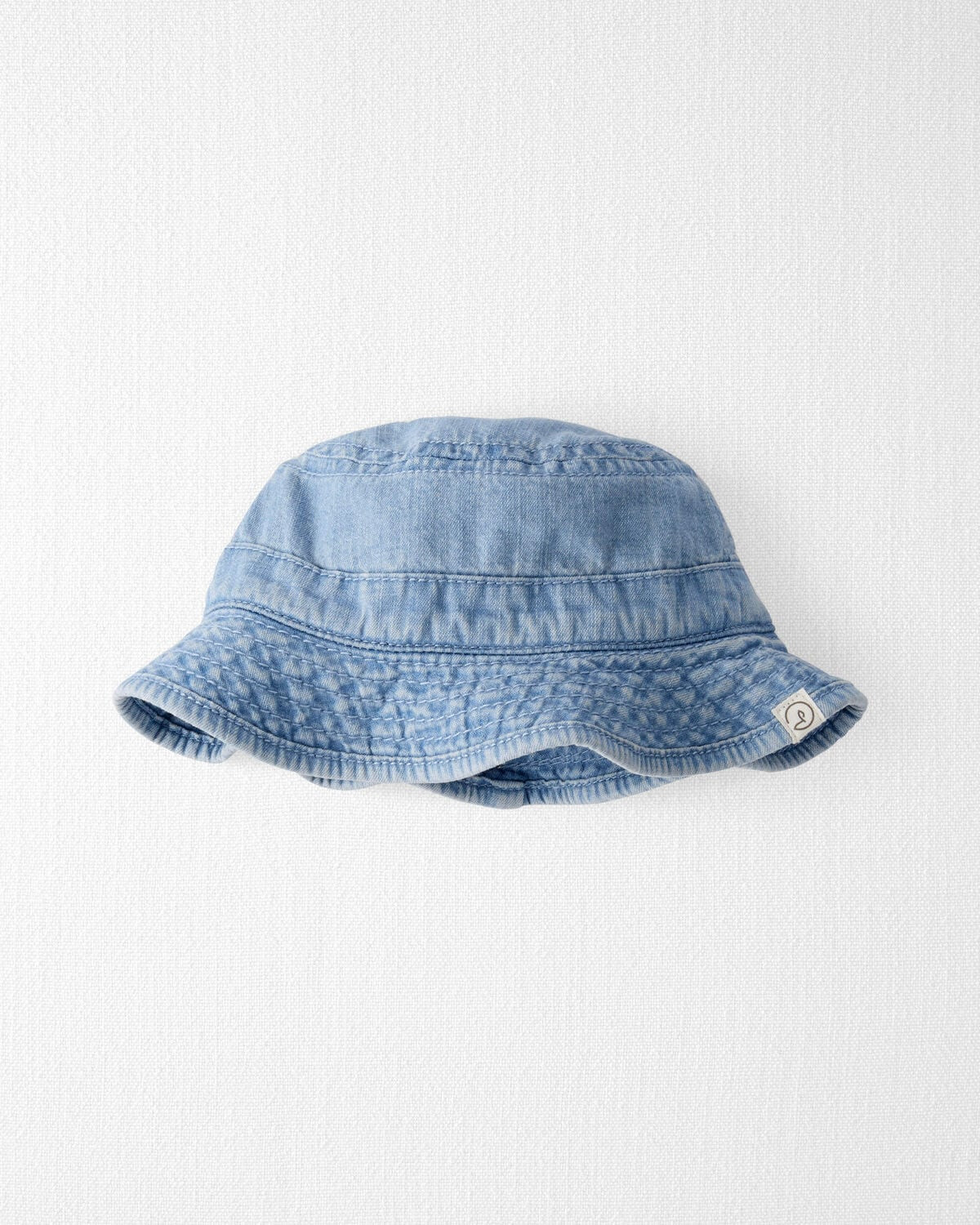 Baby Organic Cotton Chambray Bucket Hat | Carter's Inc