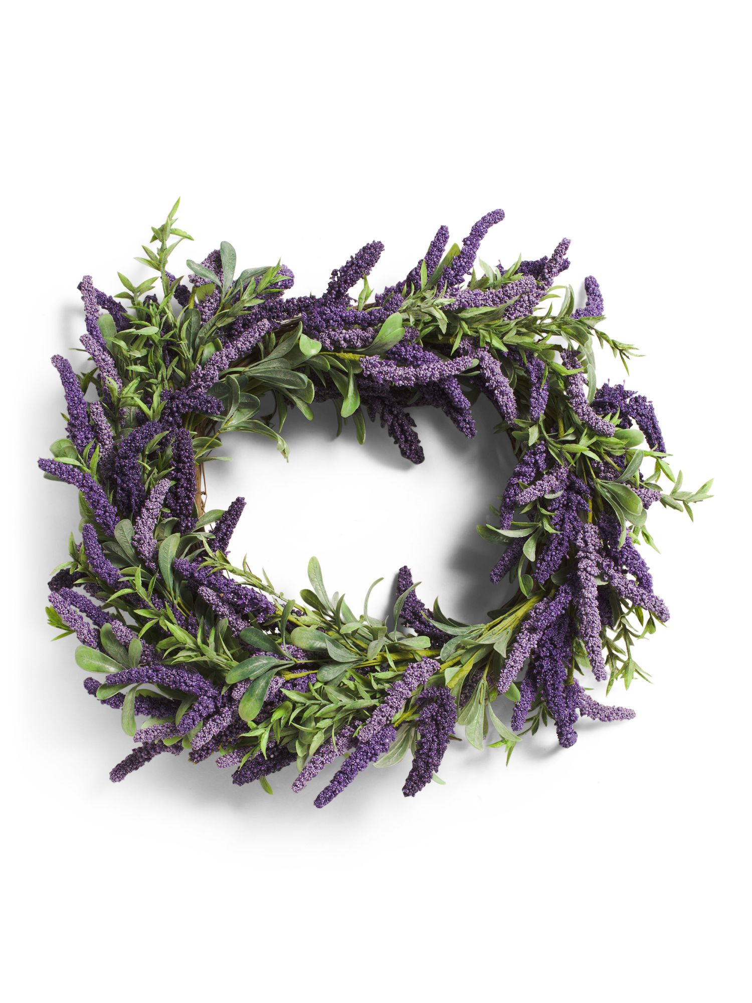 24in Lavender Wreath | TJ Maxx