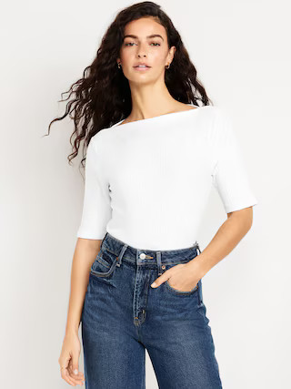 Ribbed T-Shirt | Old Navy (US)