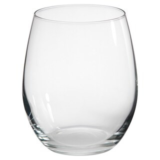 F&F Home Large Stemless Wine Glass 4 Pack | Tesco F&F