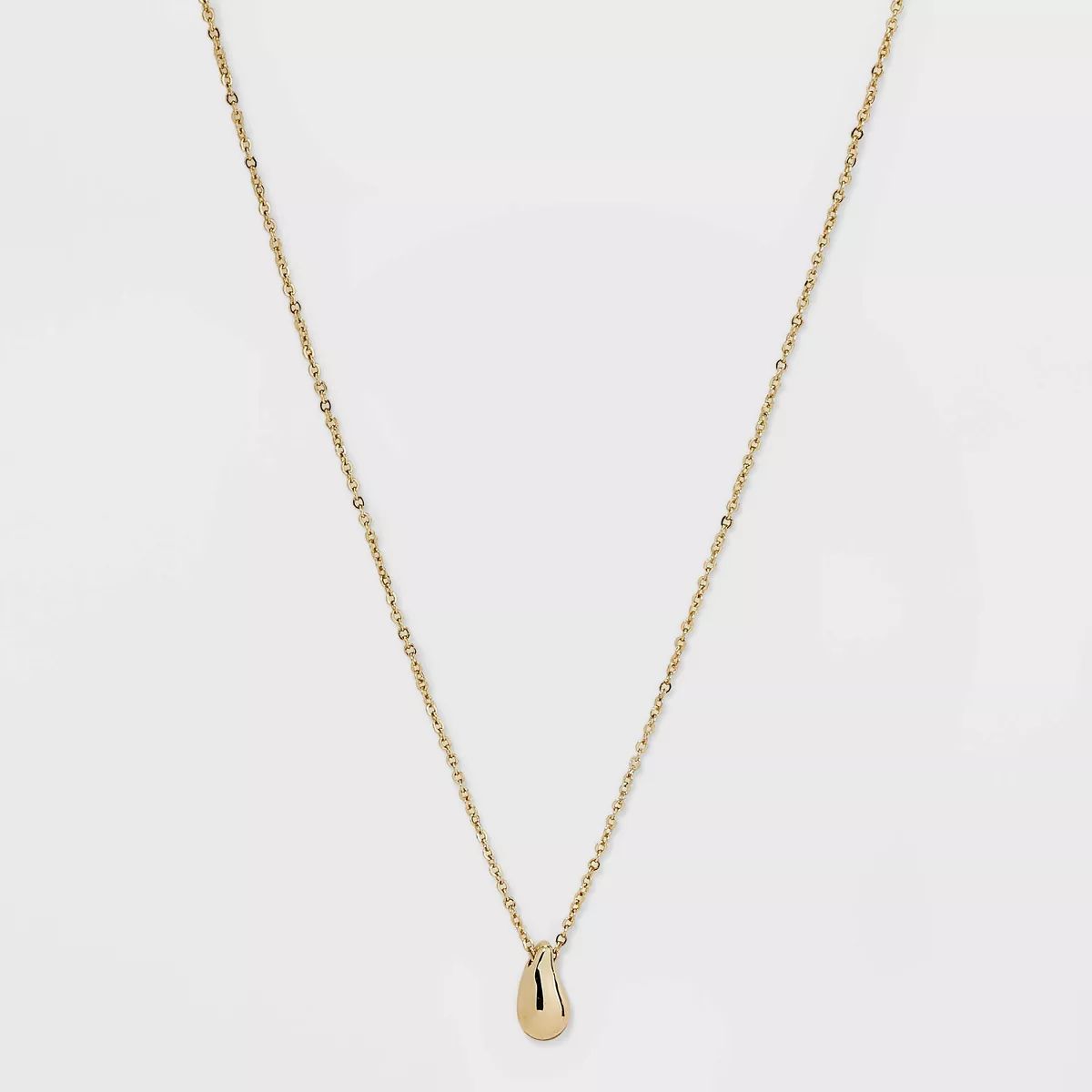 Teardrop Pendant Necklace - A New Day™ Gold | Target