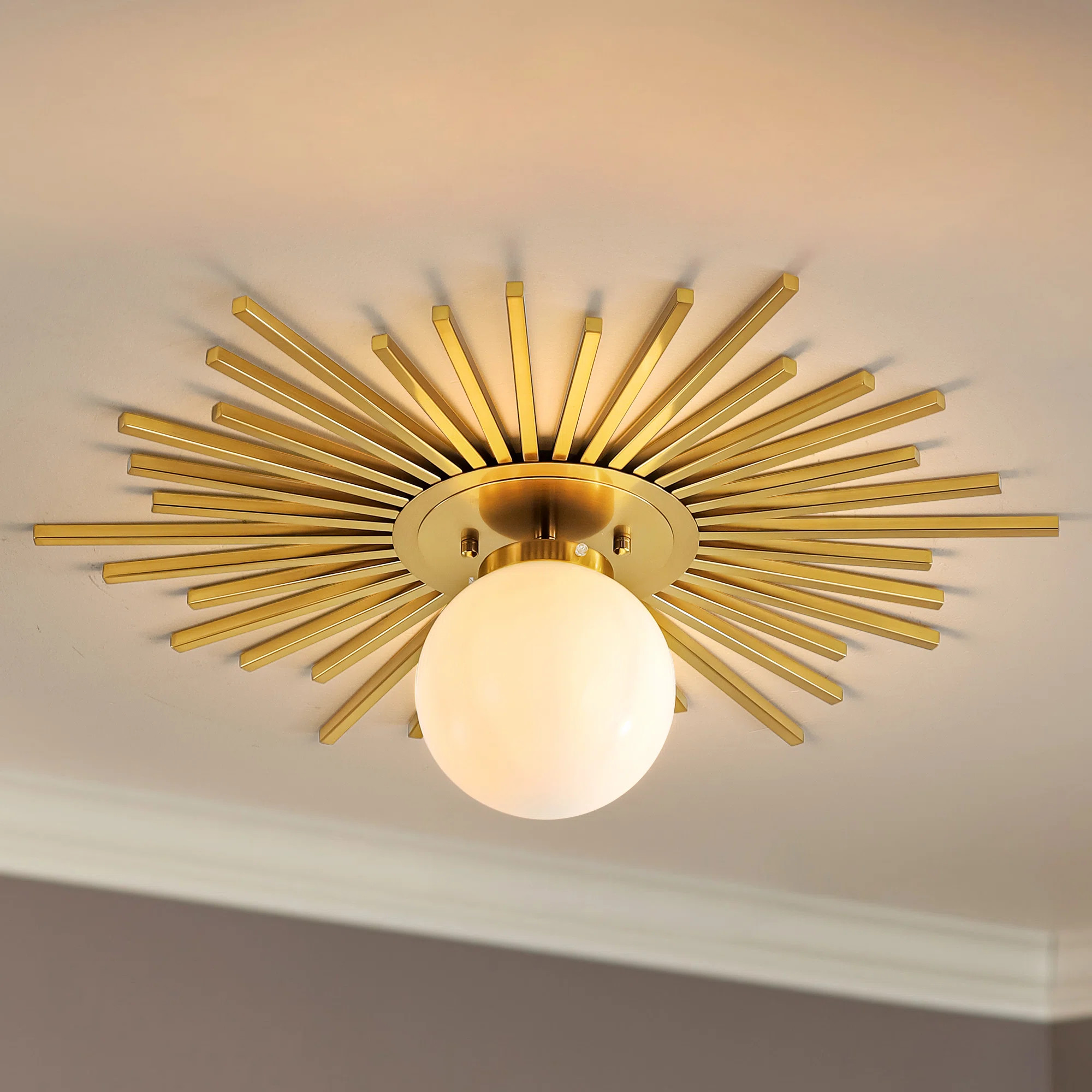 GlowCraft 1 - Light Flush Mount Ceiling Light | Wayfair North America