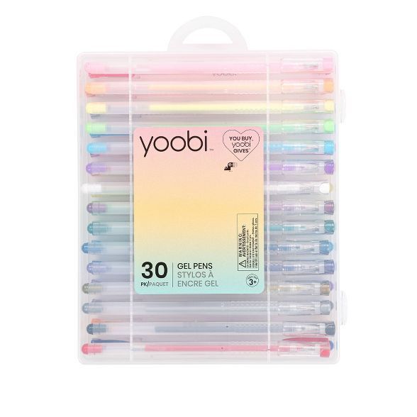 Yoobi™ 30pk Gel Pens Set Multicolor | Target