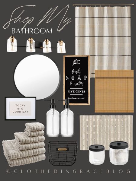 Shop my bathroom decor 

#LTKFind #LTKhome #LTKstyletip