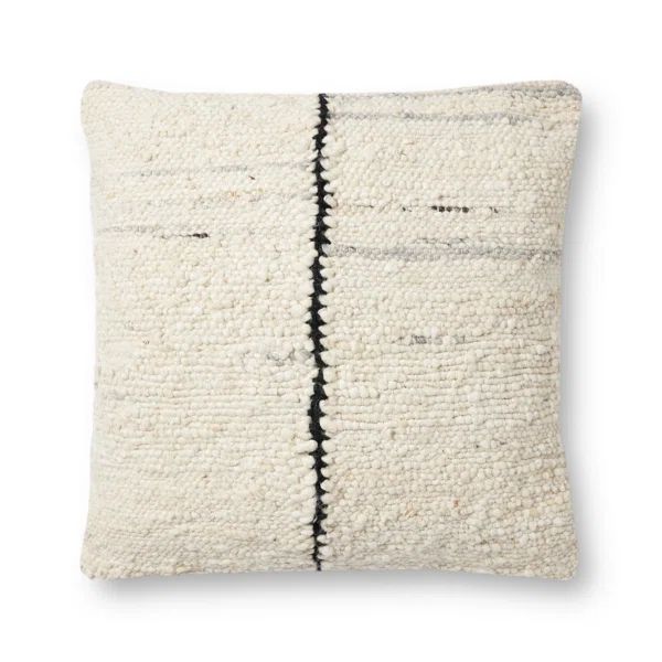 Amber Lewis x Loloi Carla Ivory / Black Pillow | Wayfair Professional