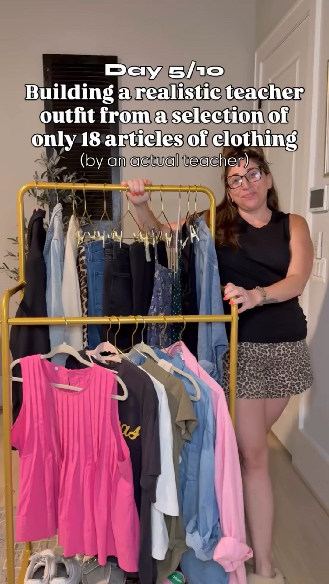 Day 5/10 of the “teacher must haves” series!! (Sorry for missing yesterday… Lady troubles 🫠)
 
Could I have simplified this whole look and left the graphic tee out? Sure! But it’s fun to show yall some clothing hacks as well?! Plus the graphic makes this look more visually interesting, right?! And of course you can sub ANY teacher friendly graphic for this! So I linked a lot of them for yall! 

Say TEE below to get all the info for this look! 

https://liketk.it/5lknW #teacheroutfit #teacherootd #midsizefashionblogger #midsizefashion #teacherwardrobe