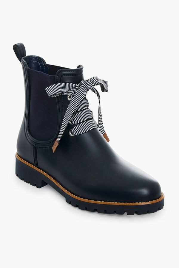 Navy Zina Rain Boots | Tuckernuck (US)