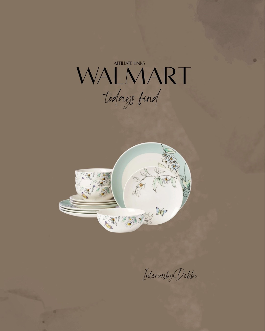 Walmart Find
Floral dinnerware, transitional home, modern decor, amazon find, amazon home, target home decor, mcgee and co, studio mcgee, amazon must have, pottery. barn, Walmart finds, affordable decor, home styling, budget friendly, accessories, neutral decor, home finds, buy new arrival, coming soon, sale alert, high end look for less, Amazon favorites, Target finds, cozy, modern, earthy, transitional, luxe, romantic, home decor, budget friendly decor #walmart

#LTKSeasonal #LTKHome