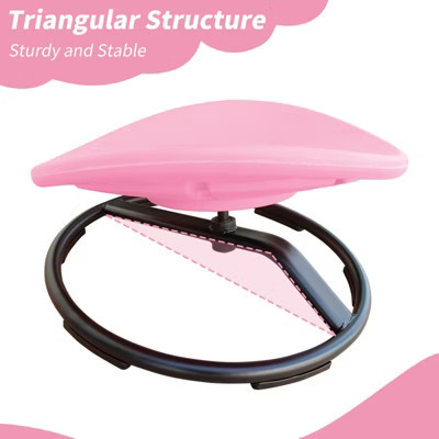 Yinvani Pink Metal Sensory Swivel Chair For Autistic Children | Target