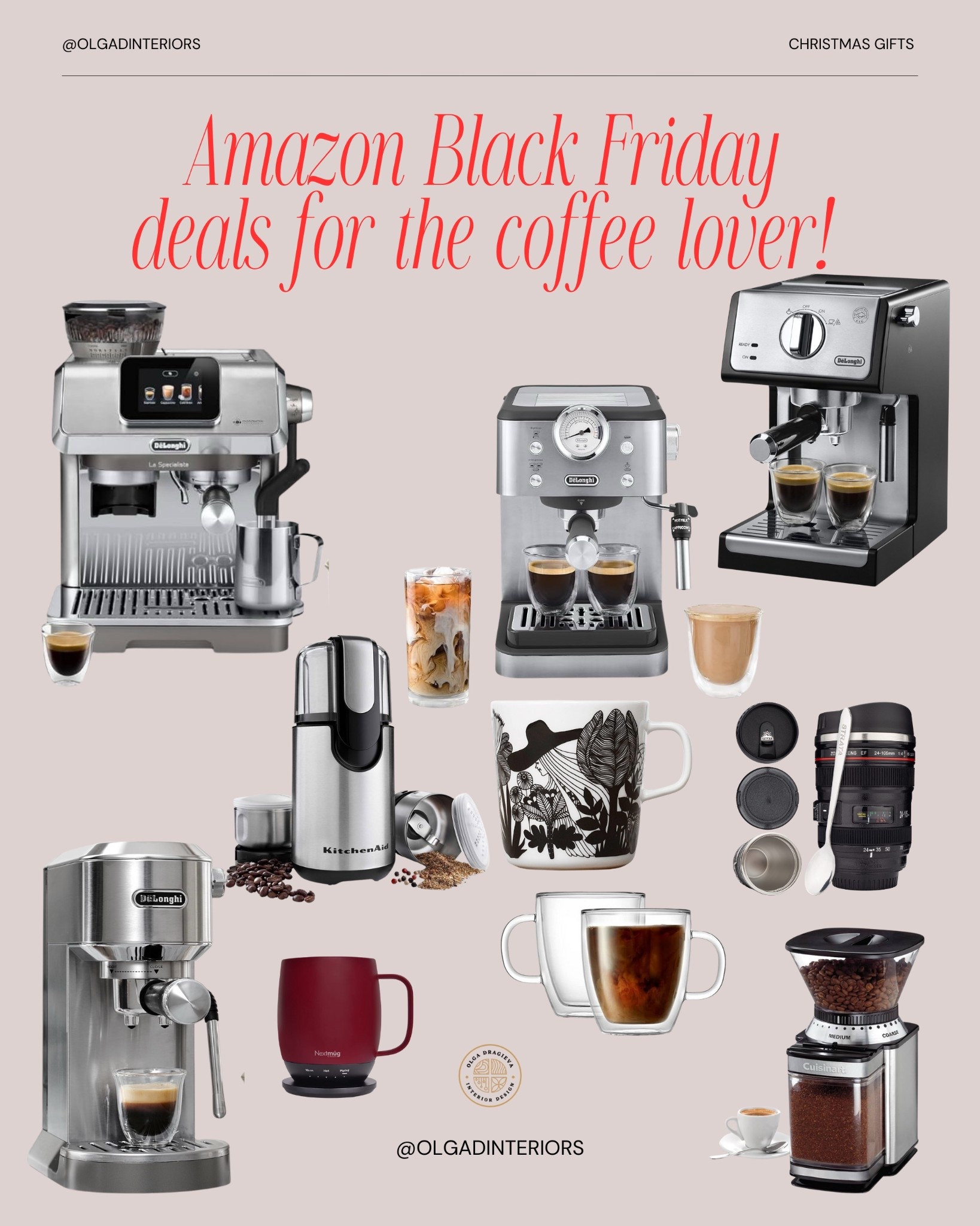 Amazon Black Friday deals for the coffee lover! Christmas gifts, coffee maker, coffee mugs. 

#LTKHoliday #LTKGiftGuide #LTKCyberWeek