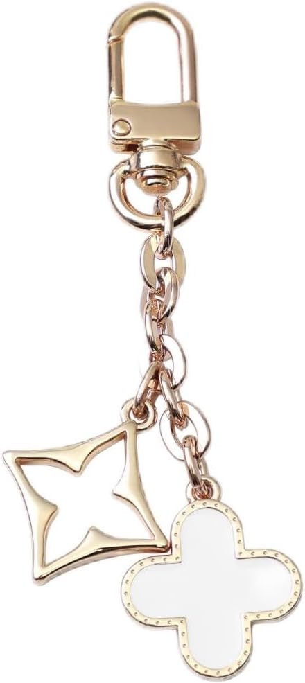 Cute Keychain Luxury Flower Bag Charms Purse: Key Chains Women Handbags - Car keyrings - Fashion ... | Amazon (US)