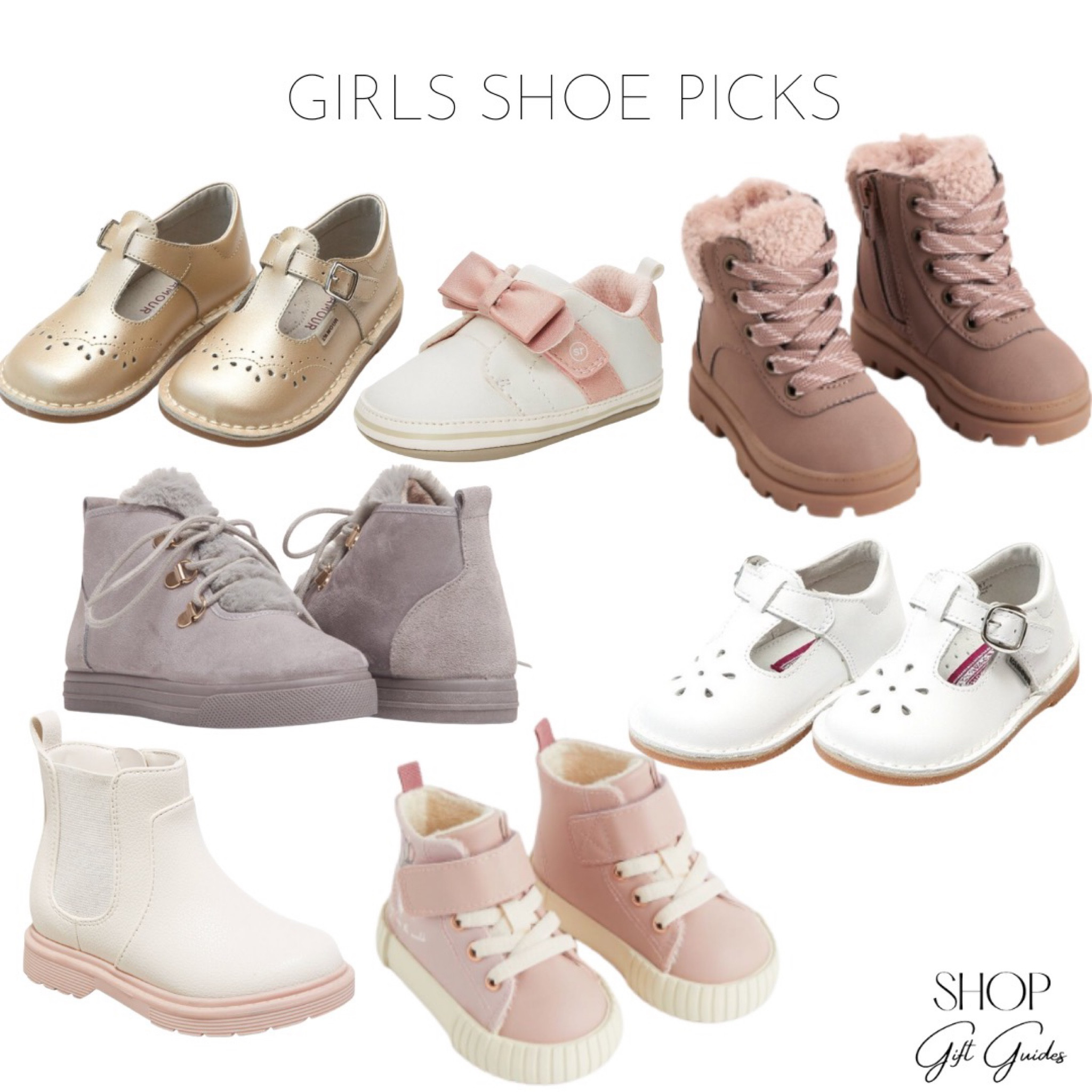 We are in the market for some cute fall/ winter shoes! Rounded up some of my favorites and a few of what we will likely be ordering! Which are your favorite?!

Girls boots, toddler boots, girls shoes, toddler shoes, baby girl shoes, baby girl sneakers, toddler sneakers, girls sneakers 

#LTKkids #LTKSeasonal #LTKbaby