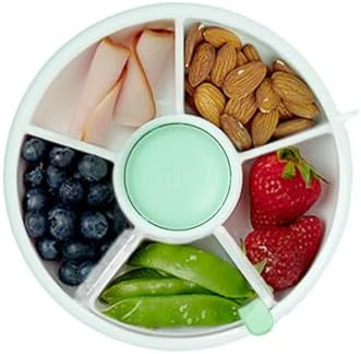 GoBe Kids Small Snack Spinner Flip Bundle with Hand Strap and Sticker Sheet - Reusable Snack Cont... | Amazon (US)