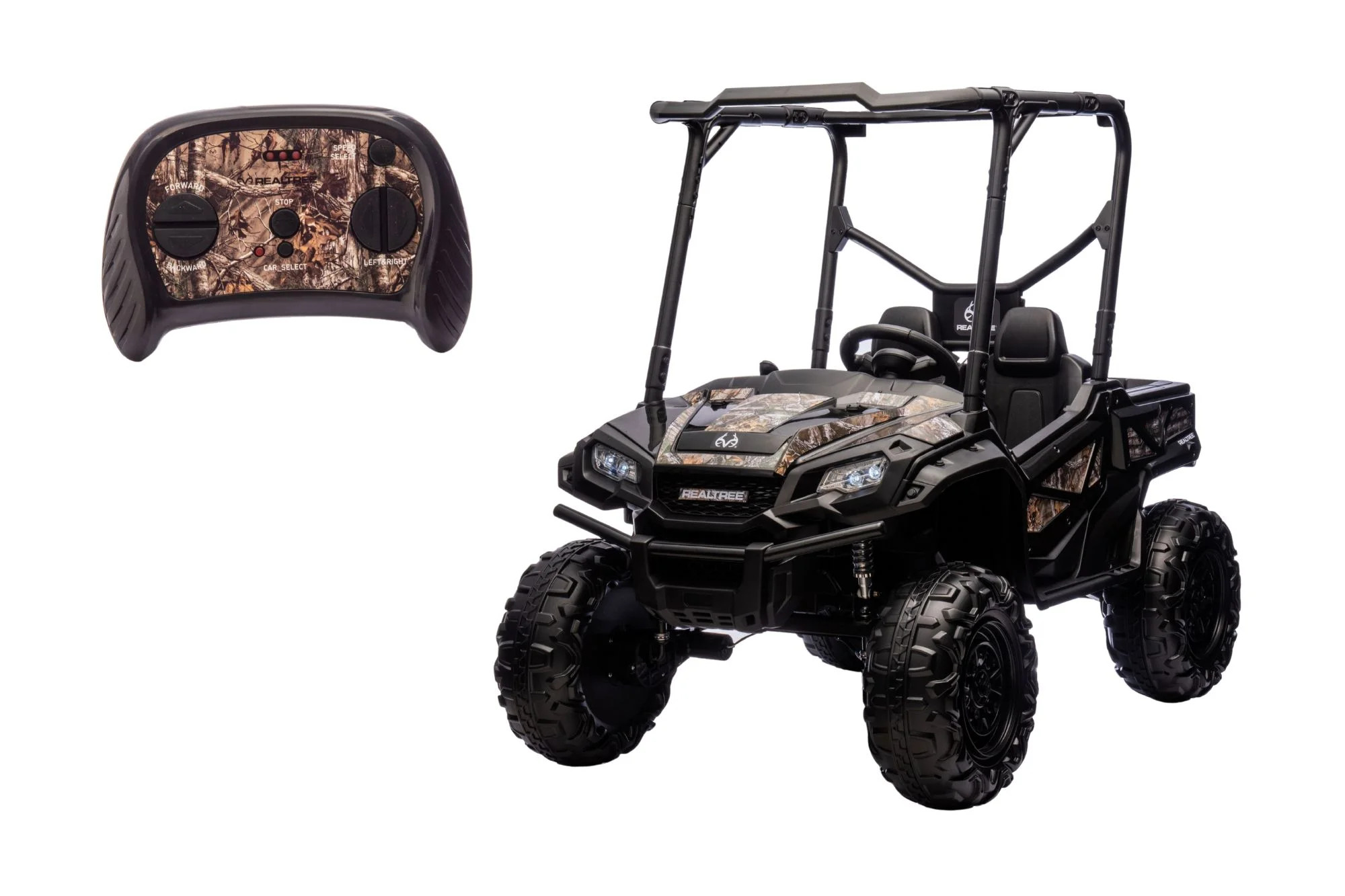 Realtree XD 24V Battery-Powered Ride-On UTV for Kids with Remote Control, Lights and Sounds | Walmart (US)