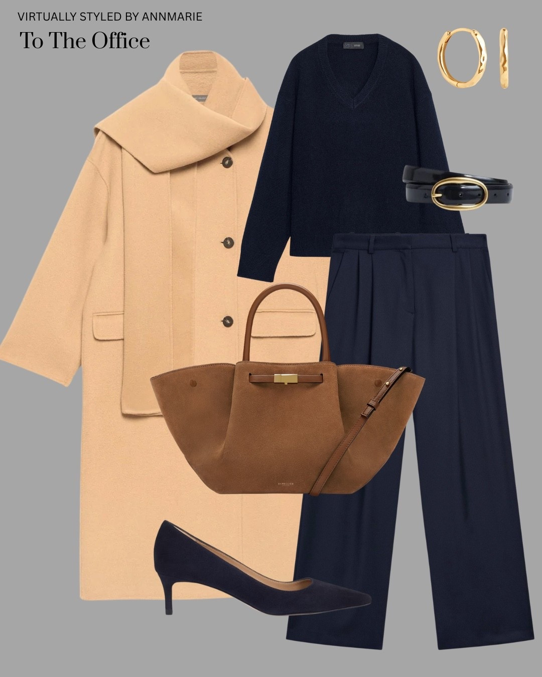 Wool coat outfits - this one perfect for the office 

#LTKstyletip #LTKautumn #LTKover50style